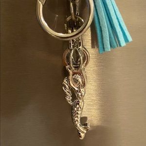 Mermaid pendant keychain